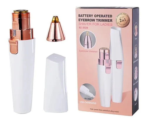 Combo LuxeGlow® 2x1 - Depiladora facial y de cejas